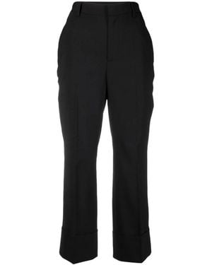 DSquared² Tailored Flat Front Pant - Black