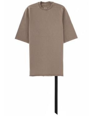 Rick Owens Solid Crew Neck T-Shirt - Natural