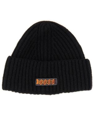 Baracuta Logo Beanies Hat - Black