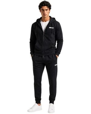 EA7 Regular Logo Tracksuit - Black