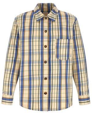 A.P.C. Relaxed Checks Shirt - Yellow