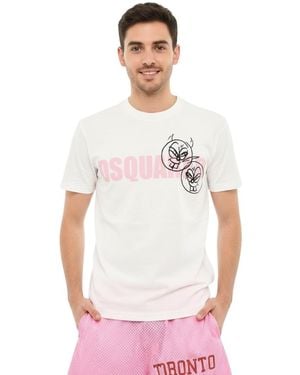 DSquared² Crew Neck T-Shirt - White