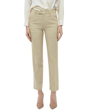 Department 5 Straight Fit Trousers - Natural