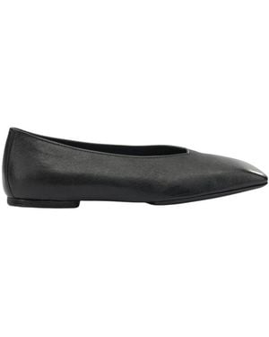 Rick Owens Slip On Ballet Flats - Black