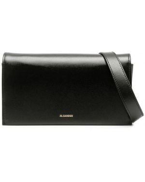 Jil Sander All-Day Small Crossbody Bag - Black
