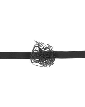 Brunello Cucinelli Silk Wrap Bracelet - Black