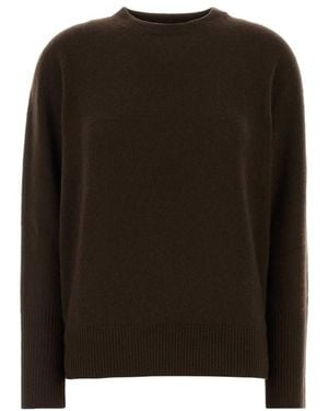 The Row Crew Neck Sweater - Black