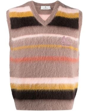 Etro Sleeveless Sweater - Multicolor