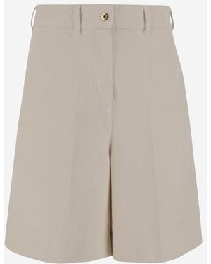 Patou Denim Bermuda Shorts in Blue | Lyst