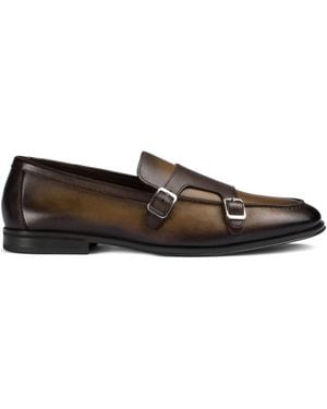 Doucal's Solid Loafers - Brown