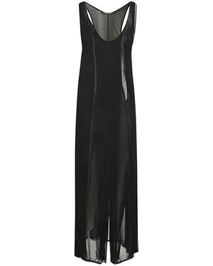 Y. Project Long Tank Dress - Black
