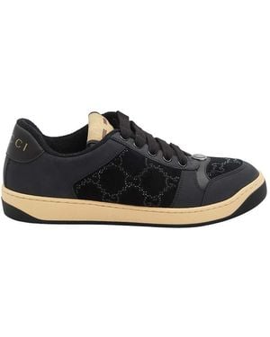 Gucci Screener Sneakers - Black
