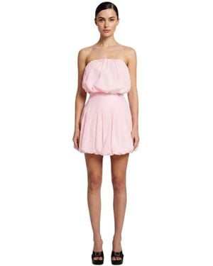 Magda Butrym Off Shoulder Midi Dress - Pink
