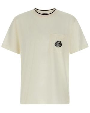 Dolce & Gabbana Crewneck T-Shirt - White