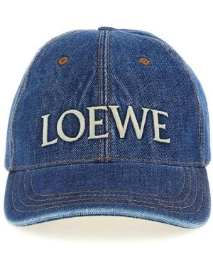 Loewe Logo Baseball Hat - Blue