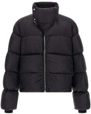 Rick Owens Quilted High-Neck Jacket - Black