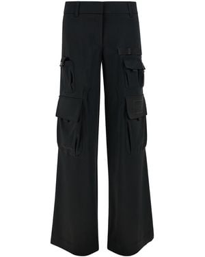 Off-White c/o Virgil Abloh 24Ss Straight Pants - Black