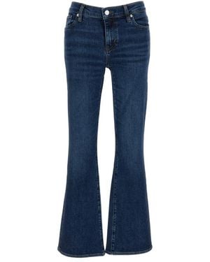 FRAME Flared Mid Rise Jeans - Blue