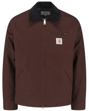 Carhartt Regular Logo Jacket - Brown