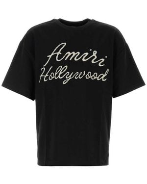 Amiri Crew Neck T-Shirt - Black