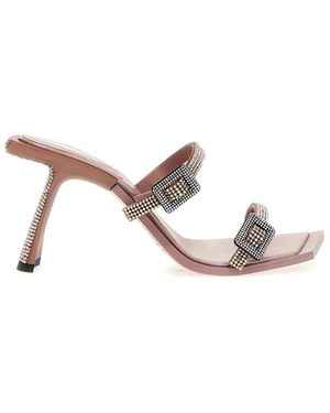 Benedetta Bruzziches Ewa Slip On Heels - Pink
