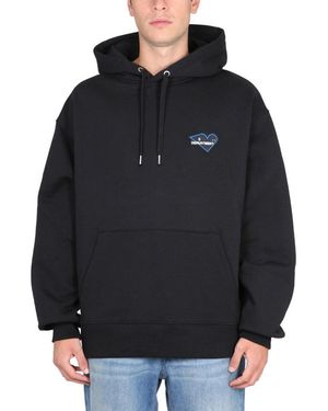 Department 5 Logo Hood Sweatshirts - Black