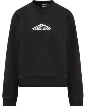 DSquared² Logo Crew Neck Sweatshirt - Black