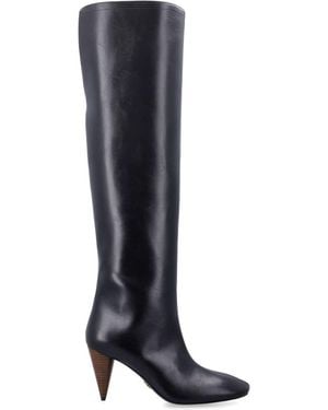 Stella McCartney Leather Boots - Black