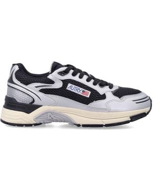 Autry Color-Block Hyperway Sneakers - Blue