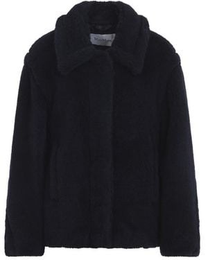 Max Mara Shirt Collar Trench Coat - Black