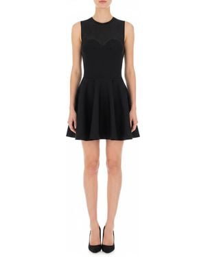 Givenchy Crew Neck Mini Dress - Black