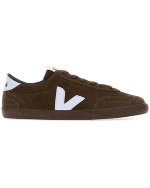 Veja Color Block Sneakers - Brown
