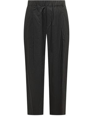 A PAPER KID Regular Elasticated Pants - Black