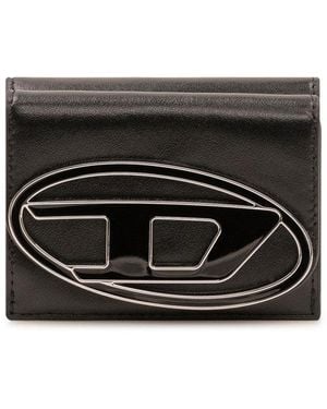 DIESEL Solid Logo Wallet - Black
