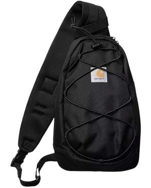 Carhartt Logo Large Crossbody Bag - Black