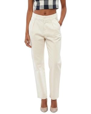 Woolrich Tapered High Rise Jeans - Natural