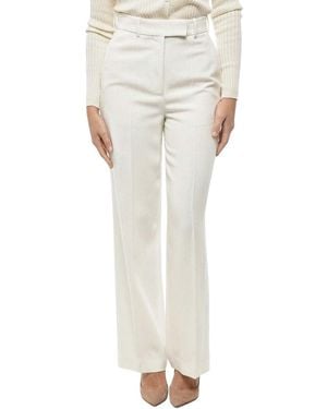 Rohe Tailored Pleated Trousers - White