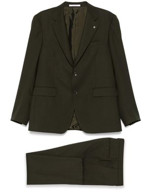 Tagliatore Single-Breasted Suit - Green