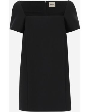 KHAITE Benji Dress - Black