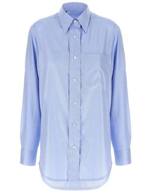 Brioni Sea Island Cotton Shirt - Blue