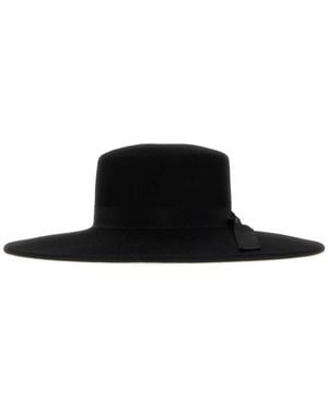 Alanui Fedora Hat - Black