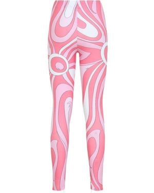 PUCCI Skinny Elasticated Trousers - Pink