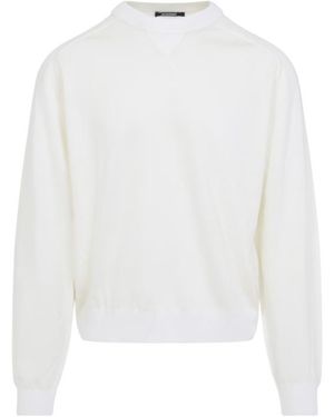 Jacquemus Classic Solid Sweater - White