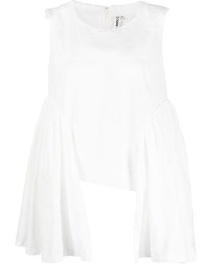 Comme des Garçons Asymmetric Tank Top - White