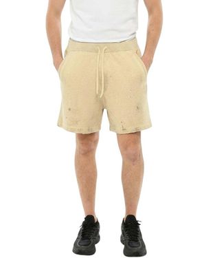 DSquared² Distressed Shorts - Natural
