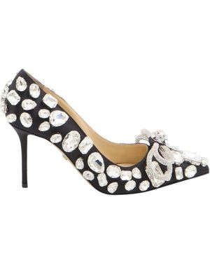 Mach & Mach Embellished Court Shoes - Metallic