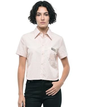 DSquared² Light Cropped Shirt - White
