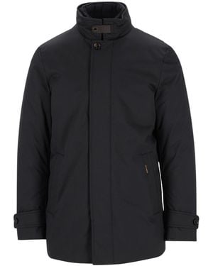 Moorer Quilted Jacket - Black