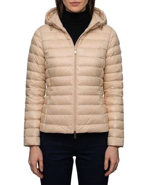 Moncler Solid Hood Jacket - Natural