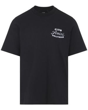 Amiri Crewneck Graphic T-Shirt - Black